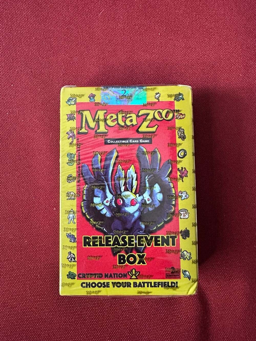 MetaZoo Cryptid Nation 2nd Edition Release Event Box